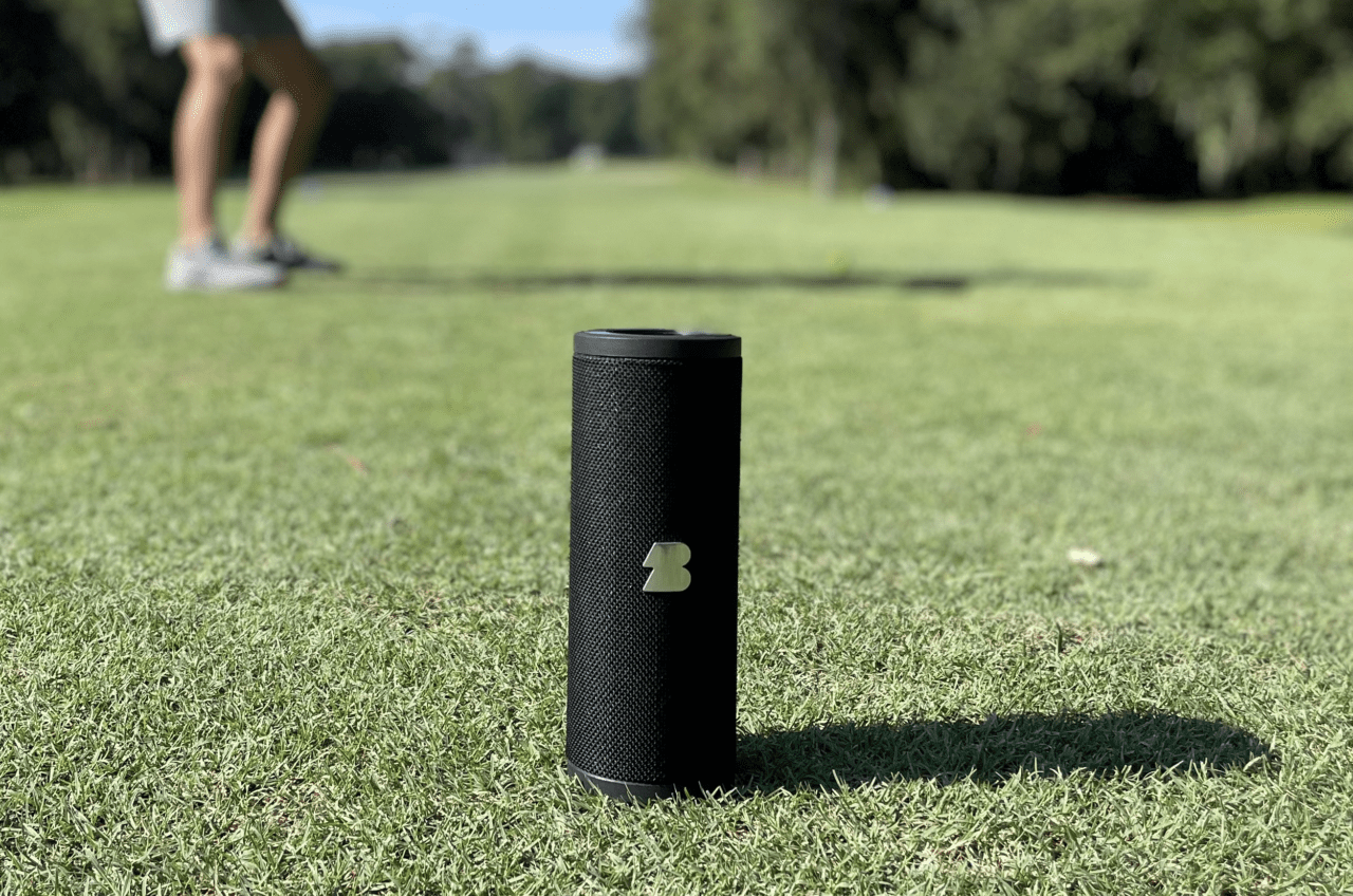 Big Dog Speaker on a golf course